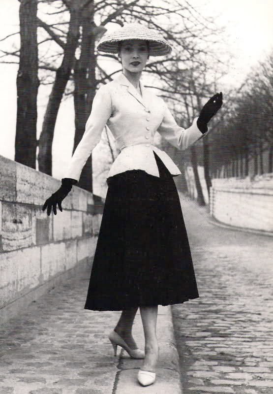 Revolucionarni 'New Look' Christiana Diora 1947.